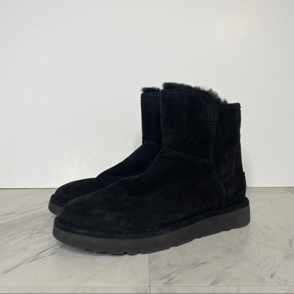 New! UGG Abree Mini Black Winter Boot 5 - Picture 14 of 14